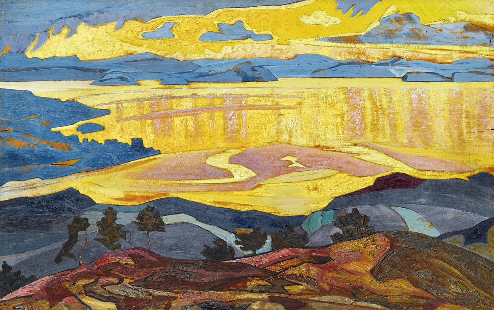 Before the Rain à Nikolai Konstantinow. Roerich