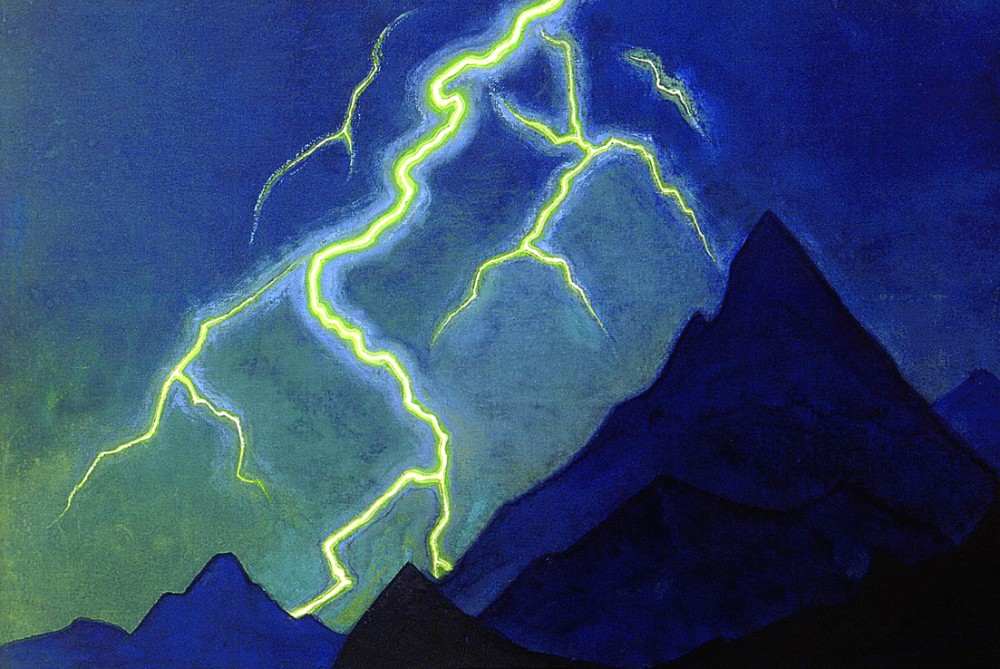 Call of the Heaven, Lightning à Nikolai Konstantinow. Roerich
