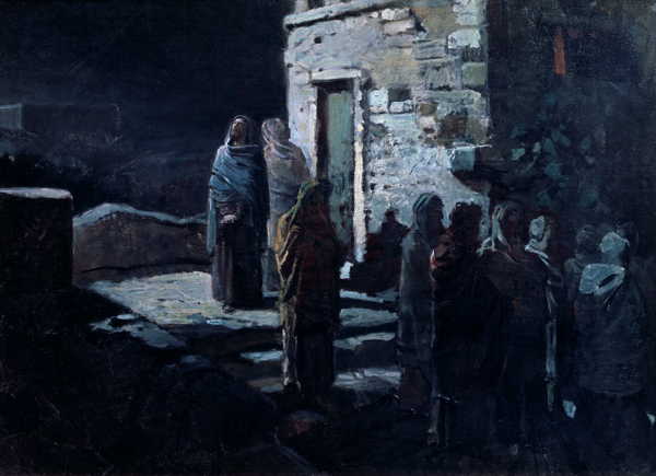 Christ after the Last Supper at Gethsemane à Nikolai Nikolajewitsch Ge