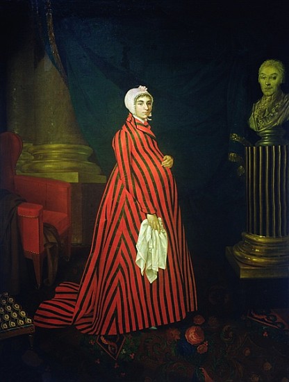 Portrait of the Actress and Singer Praskovya Zemchugova also known as Countess Sheremetyeva à Nikolay Ivanovich Argunov