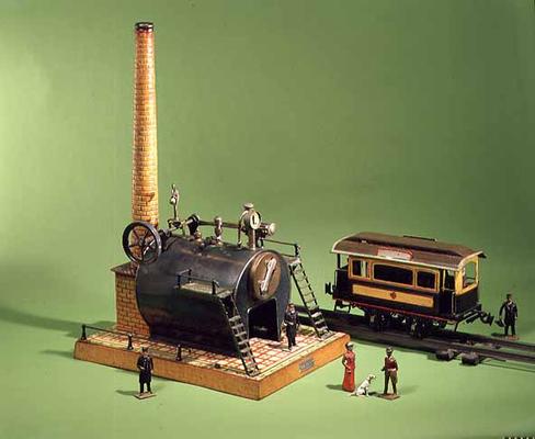31:Bing stationary steam engine, c.1902; Carette street car, c.1904 à 