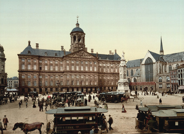 Amsterdam , Dam Square à 