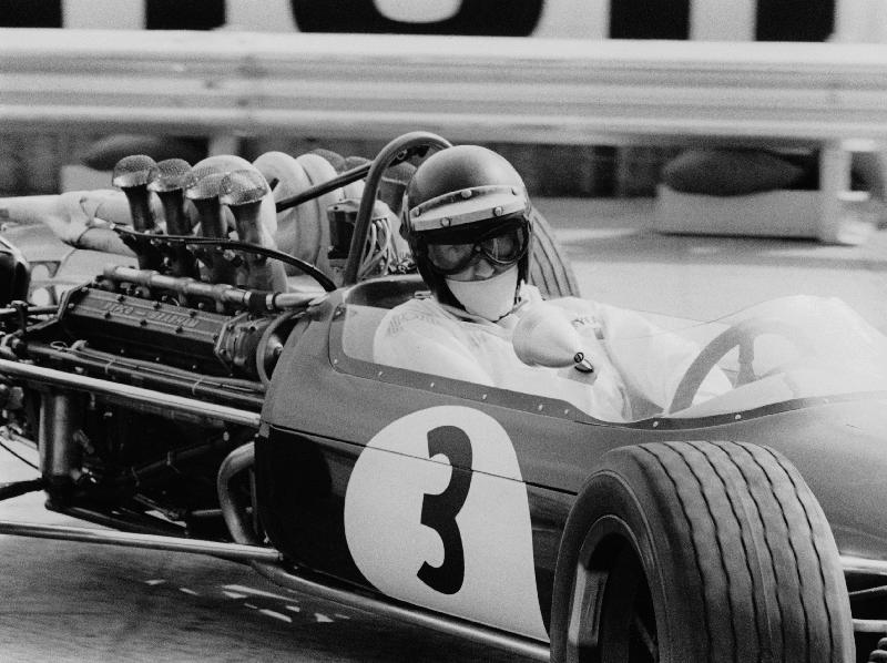 Austrian pilot Jochen Rindt at Grand Prix of Monaco à 