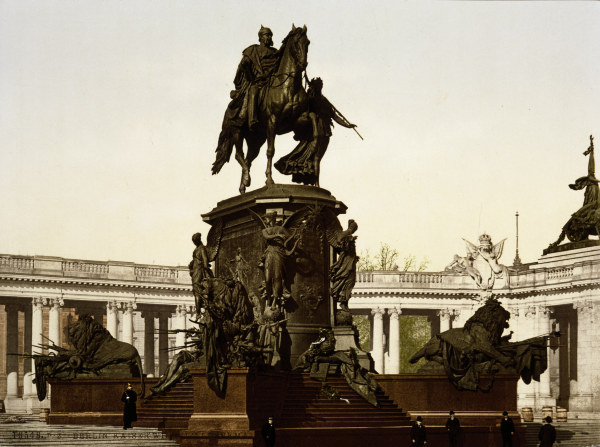 Berlin, Denkmal Kaiser Wilhelms / Foto à 