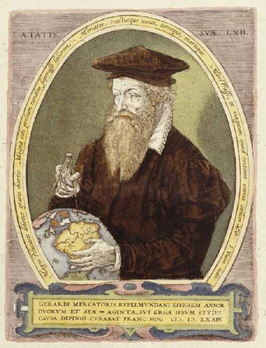 Bildnis von Gerhard Mercator à 