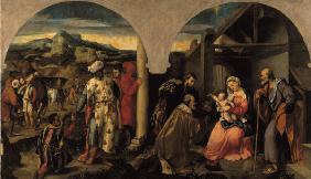 Bonifazio Veronese,L''Adoration des Mages