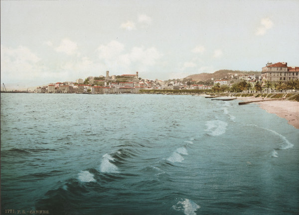 Beach at Cannes à 