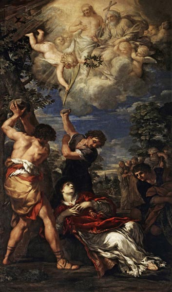 The Martyrdom of Saint Stephen à 