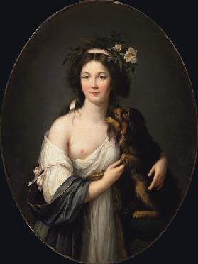 E. Vigee-Lebrun, Madame d''Aguesseau