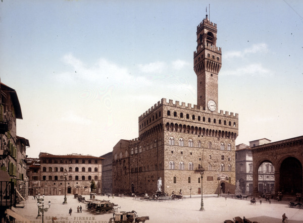 Florence,Piazza della Signoria à 