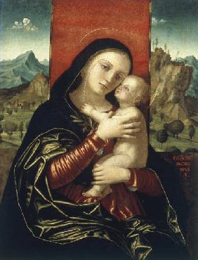 F. Morone / Vierge a l''Enfant
