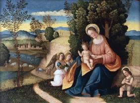 Vierge a l''Enfant / Santacroce