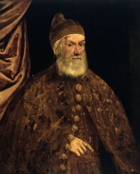 Girolamo Priuli/Peinture du Tintoret à 