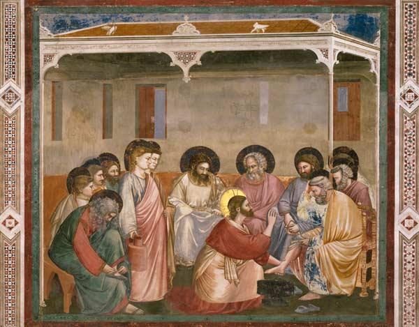 Giotto, Le Lavement des pieds