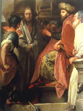 G.Segala attribue/Christ devant Caiphe