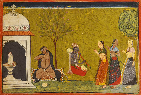 Illustration From A Madhavanala Kamakandala Series à 