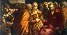 Le Tintoret/Jesus et la femme adultere