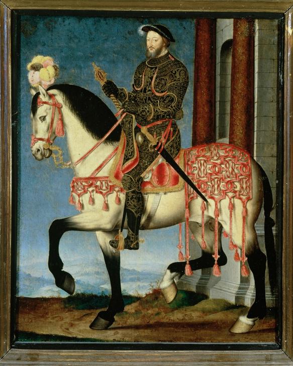 König Franz I. zu Pferde à 