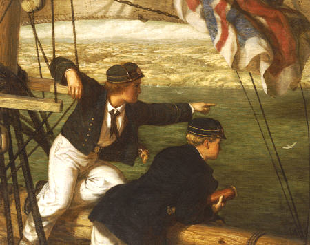 Land Ahoy !  Philip Richard Morris (1838-1902) à 