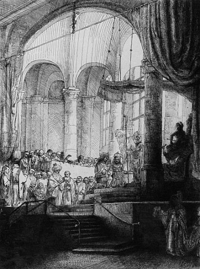 Medea, or the Marriage of Jason and Creusa, 1648 (etching & drypoint) à 