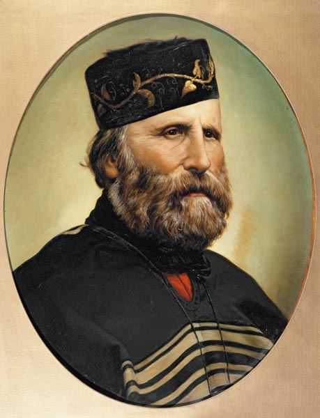 Portrait of Giuseppe Garibaldi à 
