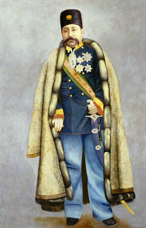 Portrait Of Muzaffar Al-Din Shah Qajar à 