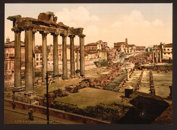 Italy, Rome, Forum Romanum à 