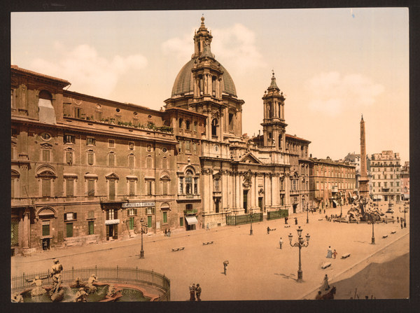 Italy, Rome, Piazza Navona à 