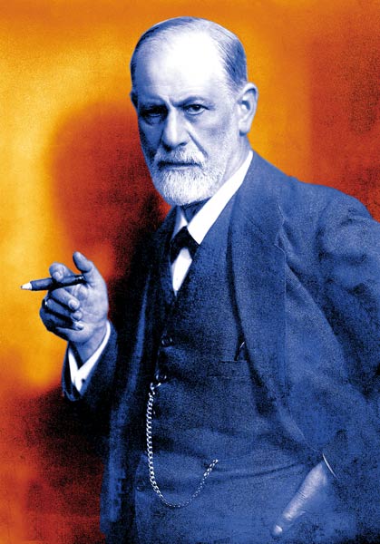 Sigmund Freud, psychanalyste autrichien à 