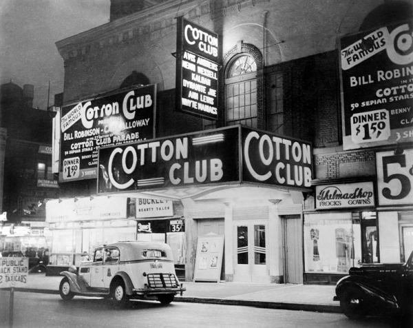 The Cotton Club in Harlem, New York - en reproduction imprimée ou copie  peinte à l\'huile sur toile