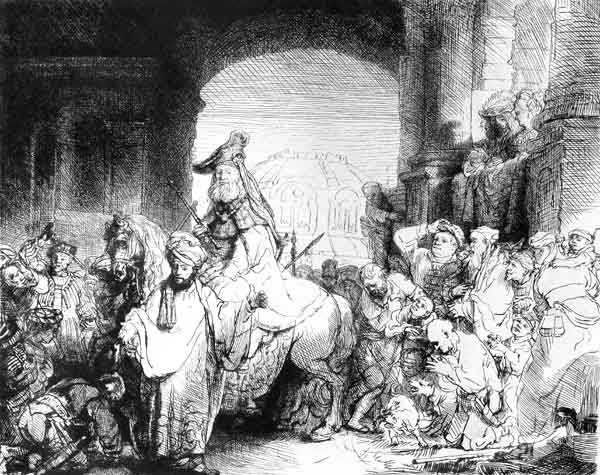 The Triumph of Mordecai, c.1640 à 