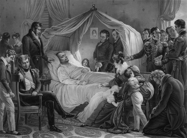 Mort Napoleon / Jazet d''ap.Steuben