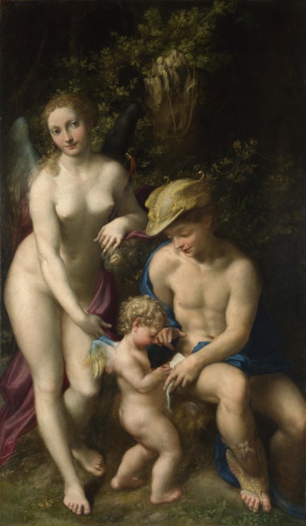 Venus with Mercury and Cupid (The School of Love) à 