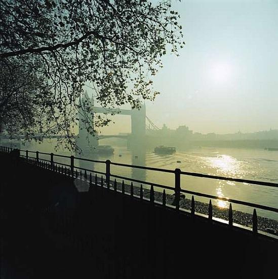 View of the River Thames looking towards Tower Bridge à 
