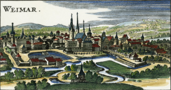 Weimar / Kupferstich um 1650 à 