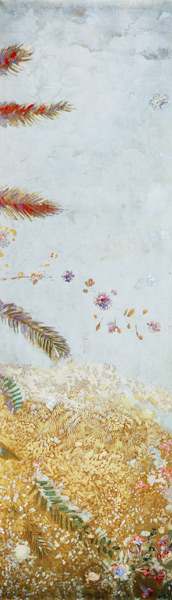 Decorative Panel, one of five designed for Ernest Chausson à Odilon Redon