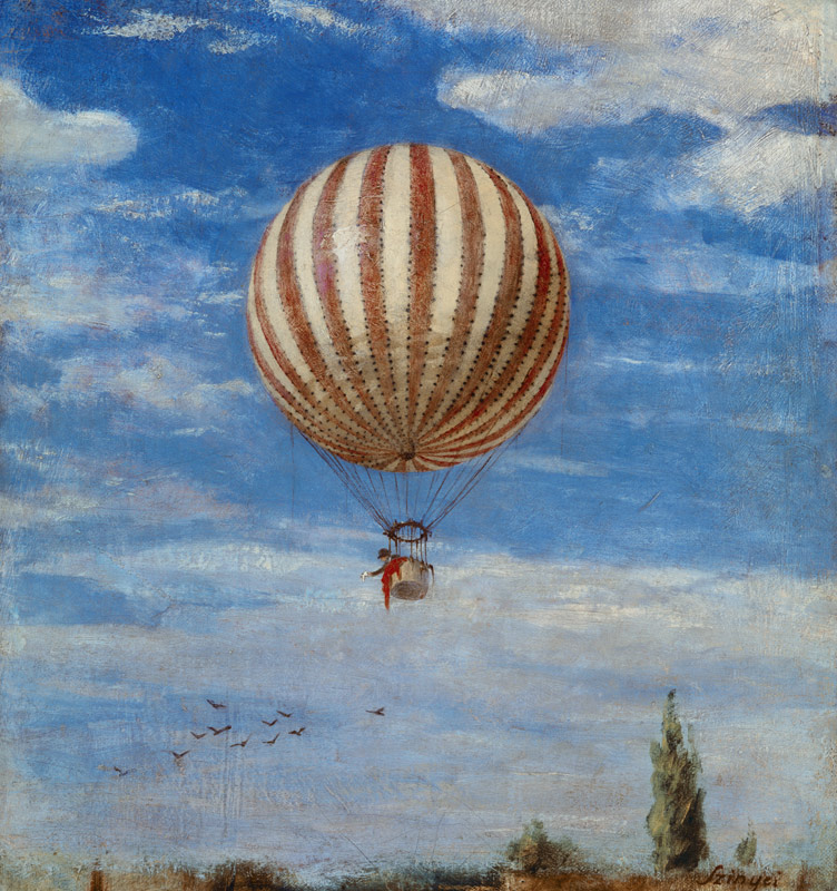 Ballon dirigeable à Pál Szinyei-Merse
