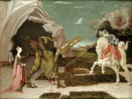 St. George and the Dragon à Paolo Uccello