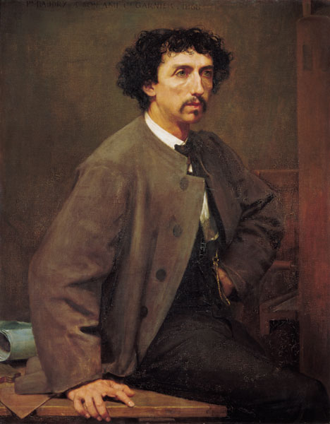 Portrait of Charles Garnier, a friend of - Paul Baudry