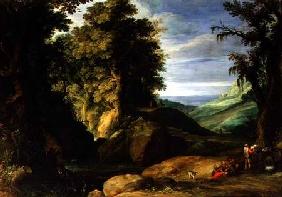 Landscape with Travellers