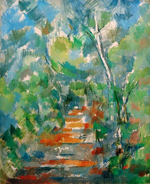 Undergrowth in Provence à Paul Cézanne