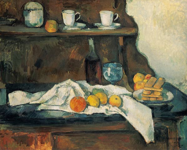 Le buffet à Paul Cézanne