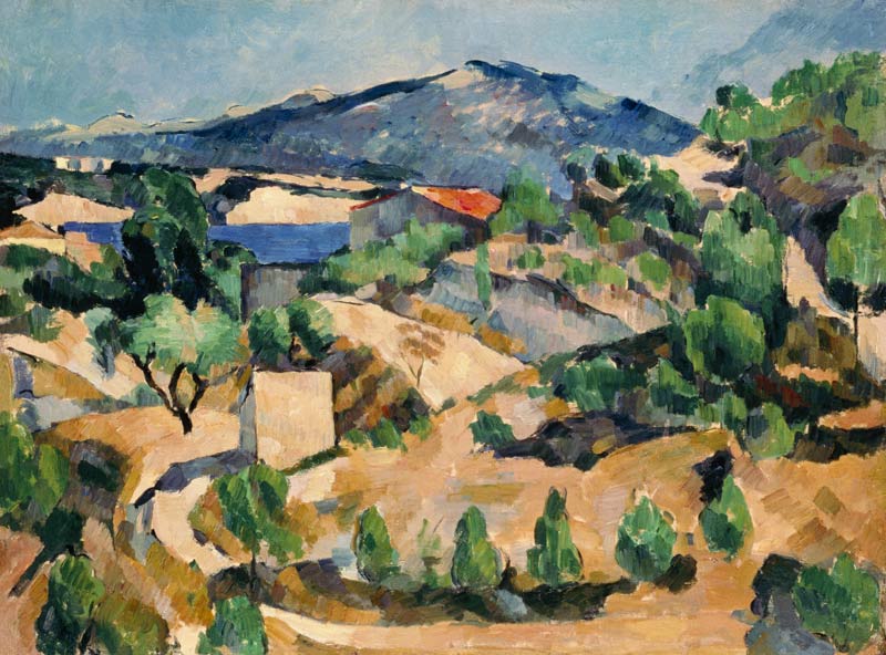 Colline en Provence à Paul Cézanne