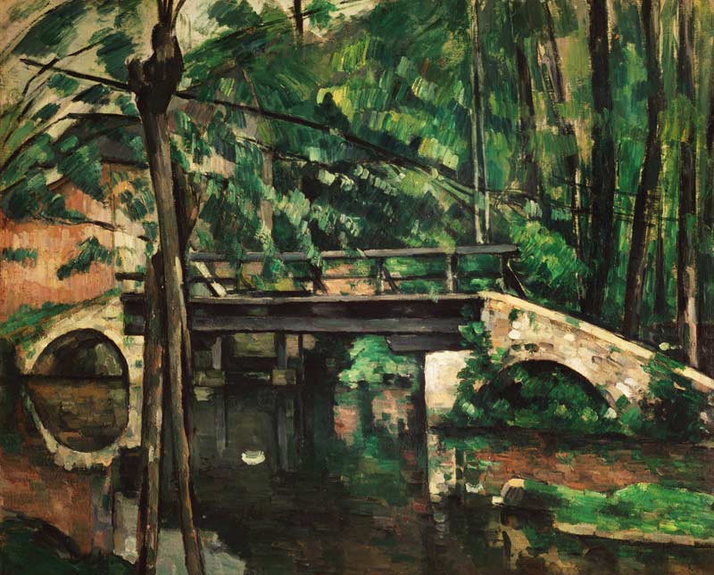 Le pont à Maincy. à Paul Cézanne