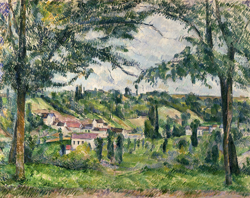 Landscape à Paul Cézanne