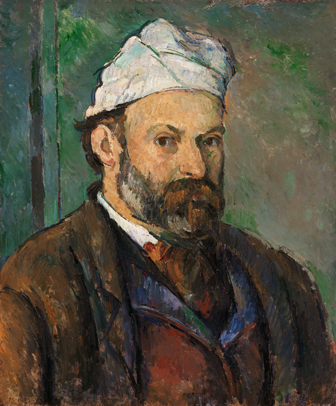 Self-portrait à Paul Cézanne