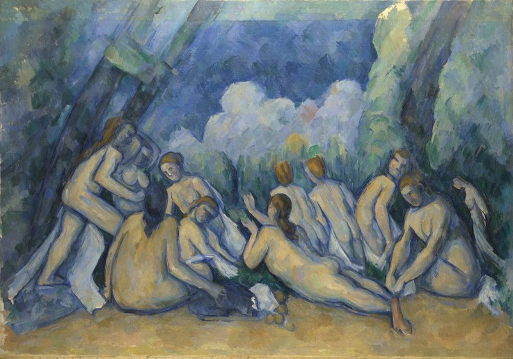 Bathers (Les Grandes Baigneuses) à Paul Cézanne