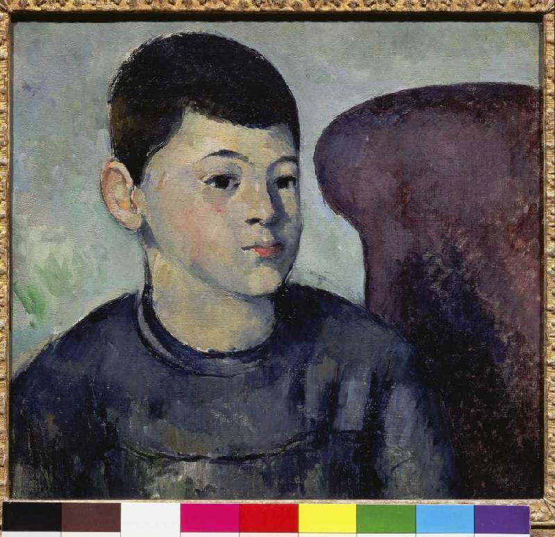portait du fils de l'artiste. à Paul Cézanne