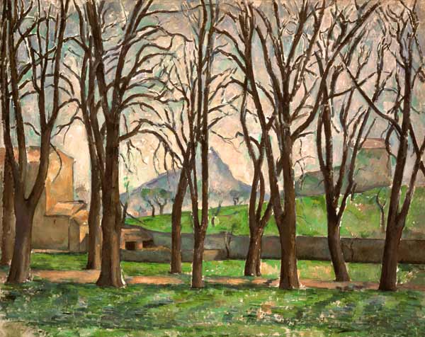 Chestnut trees at the Jas de Bouffan à Paul Cézanne