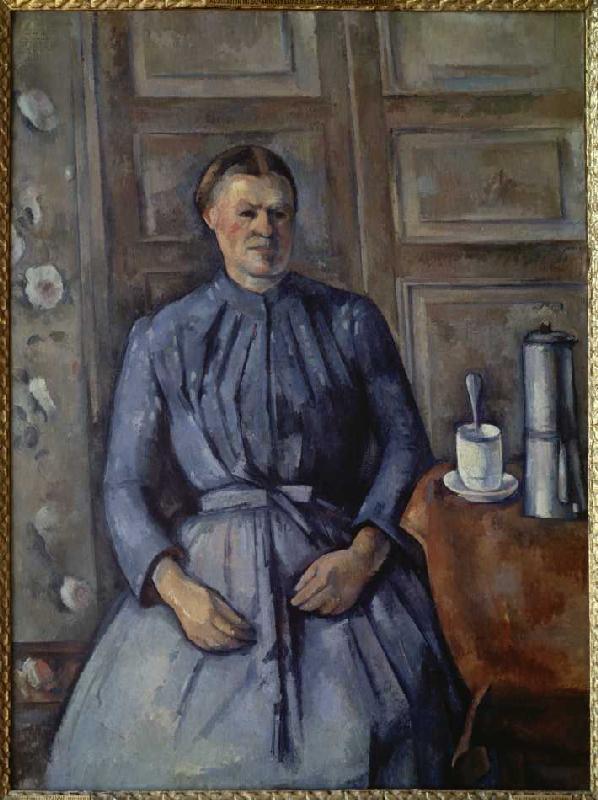 Femme a la cafétéria à Paul Cézanne